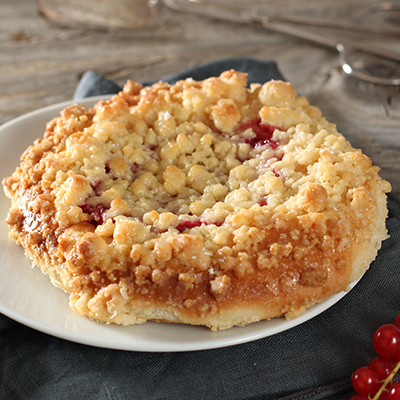 Johannisbeerstreuselküchle