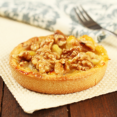 Apfel-Walnuss Tartelett