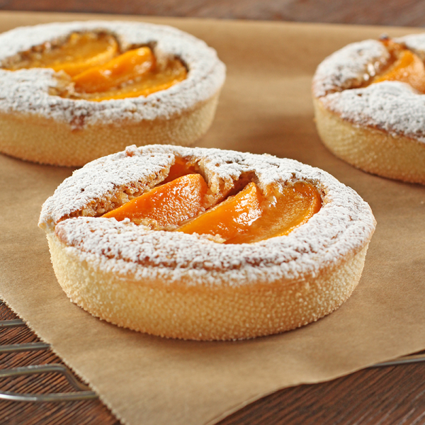 Pfirsich Mandel Tartelett