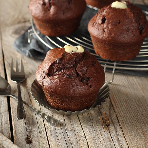 Schoko-Bananen-Muffin
