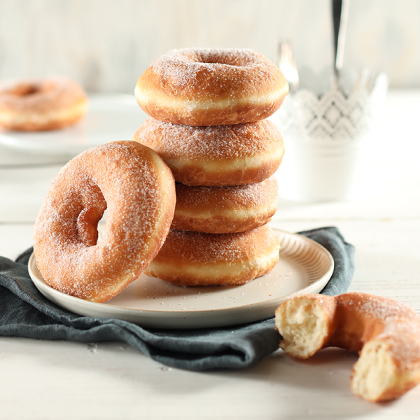 Donut mit Zimt-Zucker