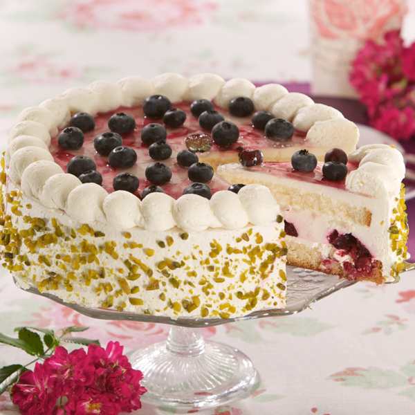 Waldbeer-Joghurtsahnetorte