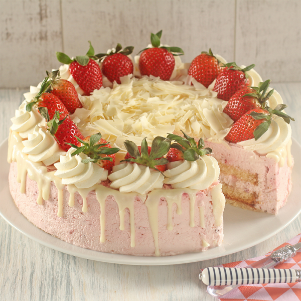 Erdbeersahnetorte 26cm