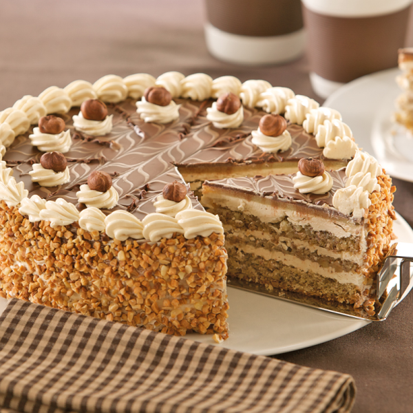Nußcremetorte 26cm