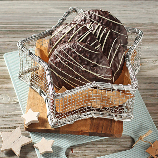 4 Elisenlebkuchen Schoko weniger Zucker