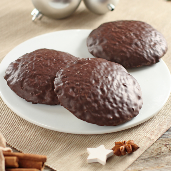 Schokoelisenlebkuchen verpackt