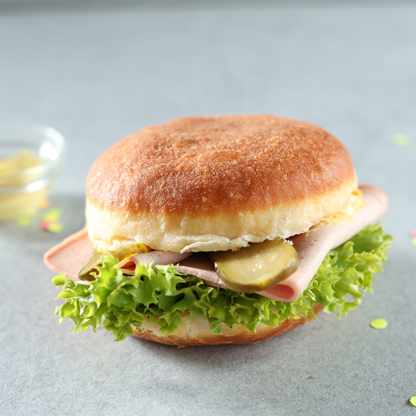 Schlemmerkrapfen mit Leberkäse