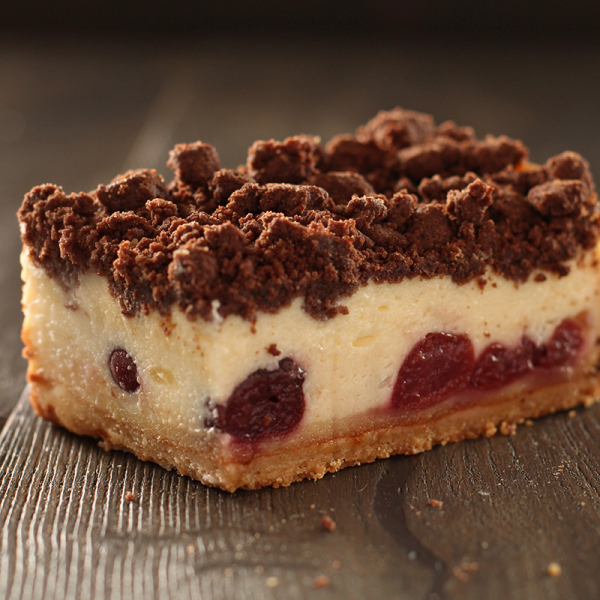 Schoko-Streusel mit Quark u. Kirschen