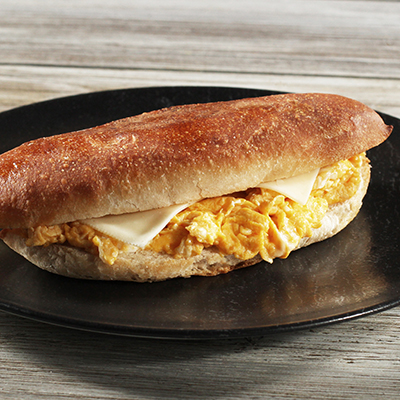 Panini Rührei,Käse