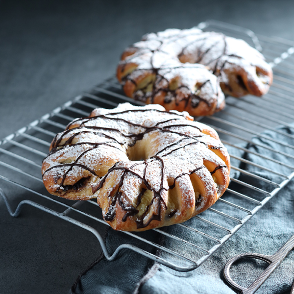Schoko-Vanille-Kringel